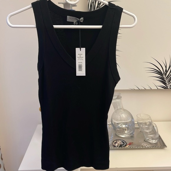 NWT Michael Stars Maya V-Neck Tank Top - Picture 6 of 9